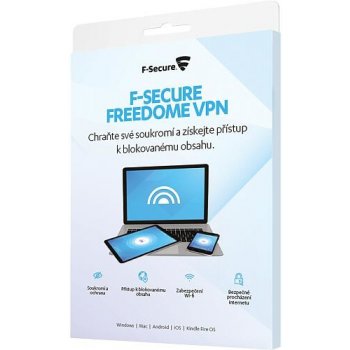 F-Secure Freedome VPN 3 lic. 1 rok (FCFDBR1N003E1)