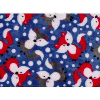 Kaarsgaren DEKA FLANEL FLEECE LIŠKA – Zboží Mobilmania