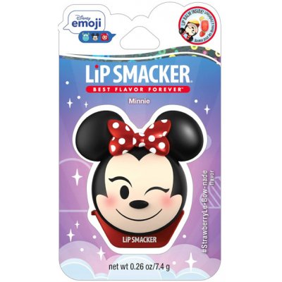 Lip Smacker Disney Minnie Mouse Strawberry Le-Bow-nade vyživující balzám na rty 7,4 g