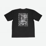 Tričko Les Is More černé – Zboží Mobilmania