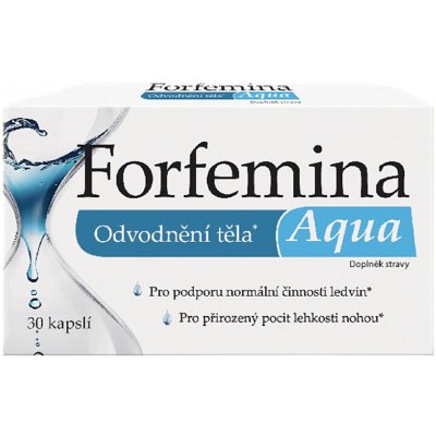 Forfemina Aqua odvodnění těla 30 kapslí – Hledejceny.cz