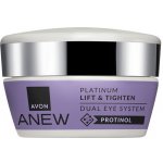 Avon liftingová duální oční péče Anew platinum s Protinolem™ 2 x 10ml – Zboží Dáma