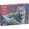 Puzzle Cherry Pazzi Šedý vlk 1000 dílků
