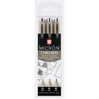 Sakura Fixy Pigma Micron sada (3ks) – Zboží Dáma