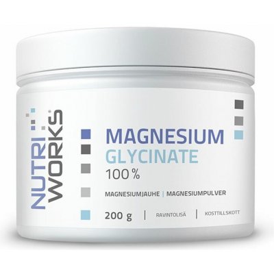 Nutri Works Magnesium Glycinate 200 g – Hledejceny.cz