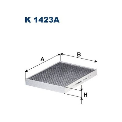 FILTRON Filtr, vzduch v interiéru K1423A – Hledejceny.cz
