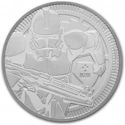 Niue Island $ 2 Star Wars: Clone Trooper BU 1 Oz