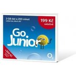 O2 Předplacená karta Go Junior - SMALLPGO.0XX2G51 – Zboží Mobilmania