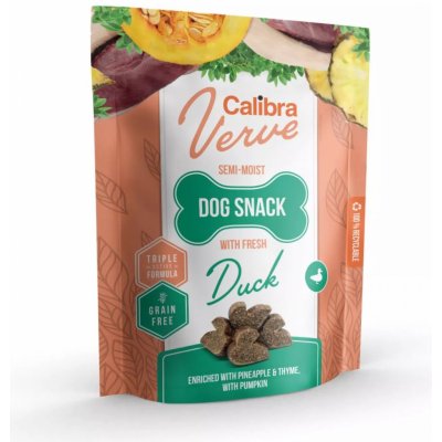 Calibra Dog Verve Semi-Moist Snack Fresh Duck 150 g – Zboží Mobilmania