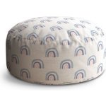 Sablio Taburet Circle Duha: 38x48 cm – Zboží Mobilmania