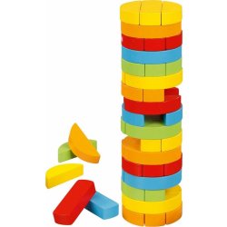 Goki dovednostní balanční věž Jenga kulatá 51 dílů