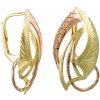 Náušnice Gemmax Jewelry zlaté dámské náušnice Violetta GLECN-12611