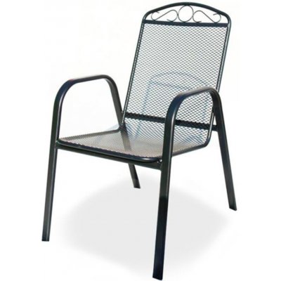 Vikio Zahradní kovové křeslo V120 antracit – Sleviste.cz