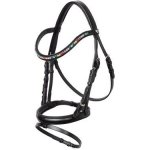 HORZE Uzdečka Rainbow Pony Černá – Zboží Mobilmania
