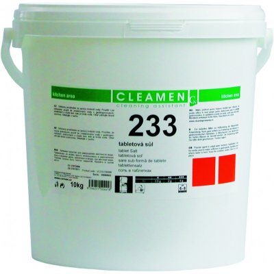 Cleamen 233 tabletová sůl 10 kg – Zboží Mobilmania