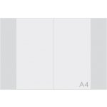 Obal na sešit A4 PP hrubý transparentní – Zboží Dáma