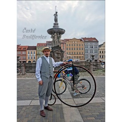 Herbia s.r.o. Pohlednice ČB Historické kolo – Zboží Dáma