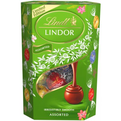Lindt Lindor směs pralinek s bílou a mléčnou čokoládou 200 g – Hledejceny.cz