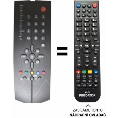Dálkový ovladač Predátor Beko L8Y187R = Y96187R-2 – Sleviste.cz