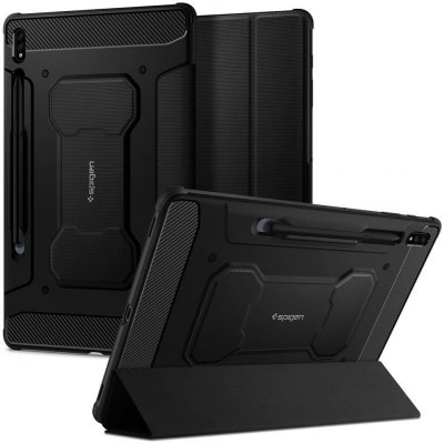 Spigen ochranný kryt Rugged Armor pro Samsung Galaxy Tab S7 ACS01604 černá – Zboží Mobilmania