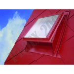 Ševčík Vikýř hliníkový STANDARD 60x60 cm+ LEXAN ocelověčervený KJG – Hledejceny.cz