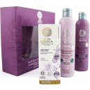 Natura Siberica Sada přirozené obnovy šampon 250 ml + kondicionér 250 ml + krém na ruce 75 ml dárková sada