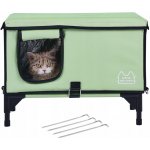 SucceBuy Domeček zelený 62,5 x 33 x 42 cm – Zbozi.Blesk.cz