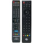 Dálkový ovladač General AB Cryptobox 500HD, 550HD, 625HD, 600HD, 650HD, 700HD, 750HD, 752HD – Sleviste.cz