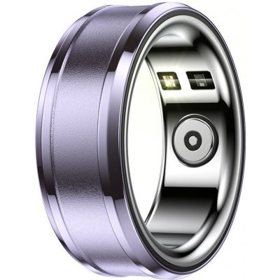 EQ Ring R3 kovová fialový velikost 10 (vnitřní průměr 18mm) – Zboží Živě