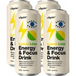 Vilgain Energy & Focus Drink Lemon and lime 4 x 330 ml – Sleviste.cz
