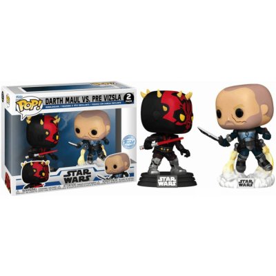 Funko Pop! Clone Wars Duels Darth Maul vs Pre Vizsla Star Wars Special Edition – Zboží Mobilmania