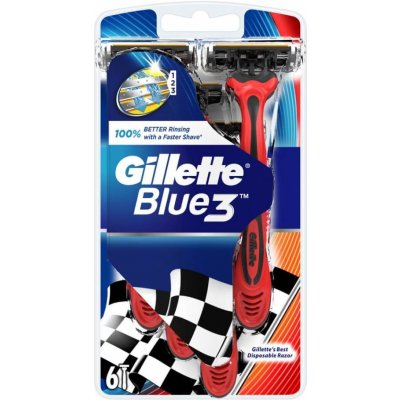 Gillette blue3 pride holítka 6ks