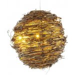 Retlux RXL 240 Dekorace z ratanu ve tvaru koule 20 LED – Hledejceny.cz