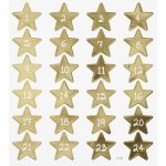Creative Samolepky - ČÍSLA NA ADVENTNÍ KALENDÁŘ, 1 list – Zboží Mobilmania