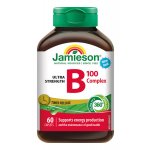 Jamieson B-Komplex 100 mg s postupným uvolň. 60 tablet – Hledejceny.cz