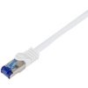 síťový kabel LogiLink C6A121S patch, CAT6A / S/FTP, RJ45, 30m, bílý