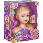 Alltoys Česací hlava Sparkle Girlz s doplňky – Sleviste.cz