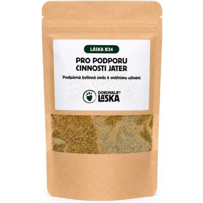 Dokonalá láska B34 PRO PODPORU ČINNOSTI JATER bylinná směs 100 g – Hledejceny.cz