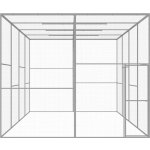 vidaXL Klec pro kočky 6 x 3 x 2,5 m – Hledejceny.cz