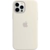 Pouzdro a kryt na mobilní telefon Apple Apple iPhone 12 / 12 Pro Silicone Case with MagSafe White MHL53ZM/A
