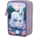 Miss Melody s výbavou fialový s bílým koněm – Hledejceny.cz