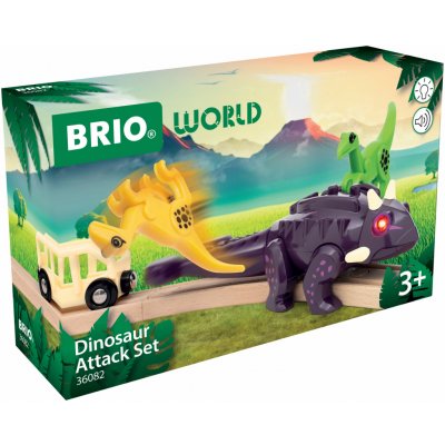 Brio 36082 Vlaková sada dinosauří útok – Sleviste.cz