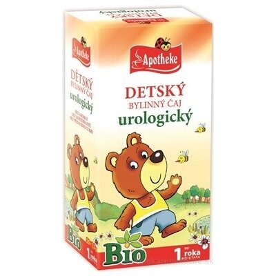MEDIATE s.r.o. APOTHEKE BIO DĚTSKÝ BYLINNY ČAJ UROLOGICKÝ 20 x 1,5 g – Hledejceny.cz