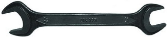 Klíč otevřený 14x15mm DIN 895 - slabé černění, drobná koroze