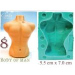 Silikonová forma tělo muže - Galias Moulds – Hledejceny.cz