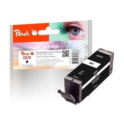 Peach Canon PGI-570, black, 13 ml – Hledejceny.cz