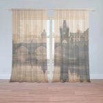 Sablio Záclony Praha Karlův most 1: 2ks 150x250cm – Hledejceny.cz