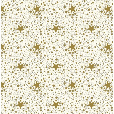 Nese plastik 226 PVC ubrus Fantastik Vánoce zlatá 120x140 cm – Sleviste.cz