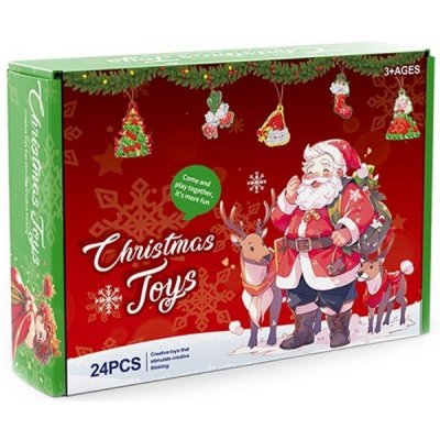 Popron.cz Kreativní sada tvoření vánočních ozdob Christmas Toys – Zboží Mobilmania