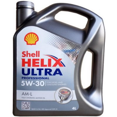 Shell Helix Ultra Professional AM-L 5W-30 4 l od 711 Kč - Heureka.cz